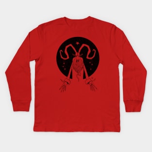 KRAMPUS Kids Long Sleeve T-Shirt